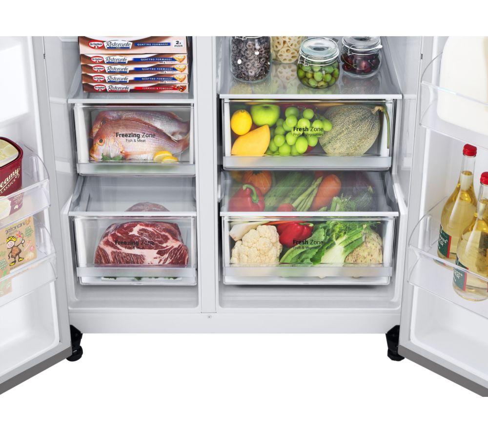 LG UVNano GSLD80PZRD Frigorífico americano inteligente - Acero brillante