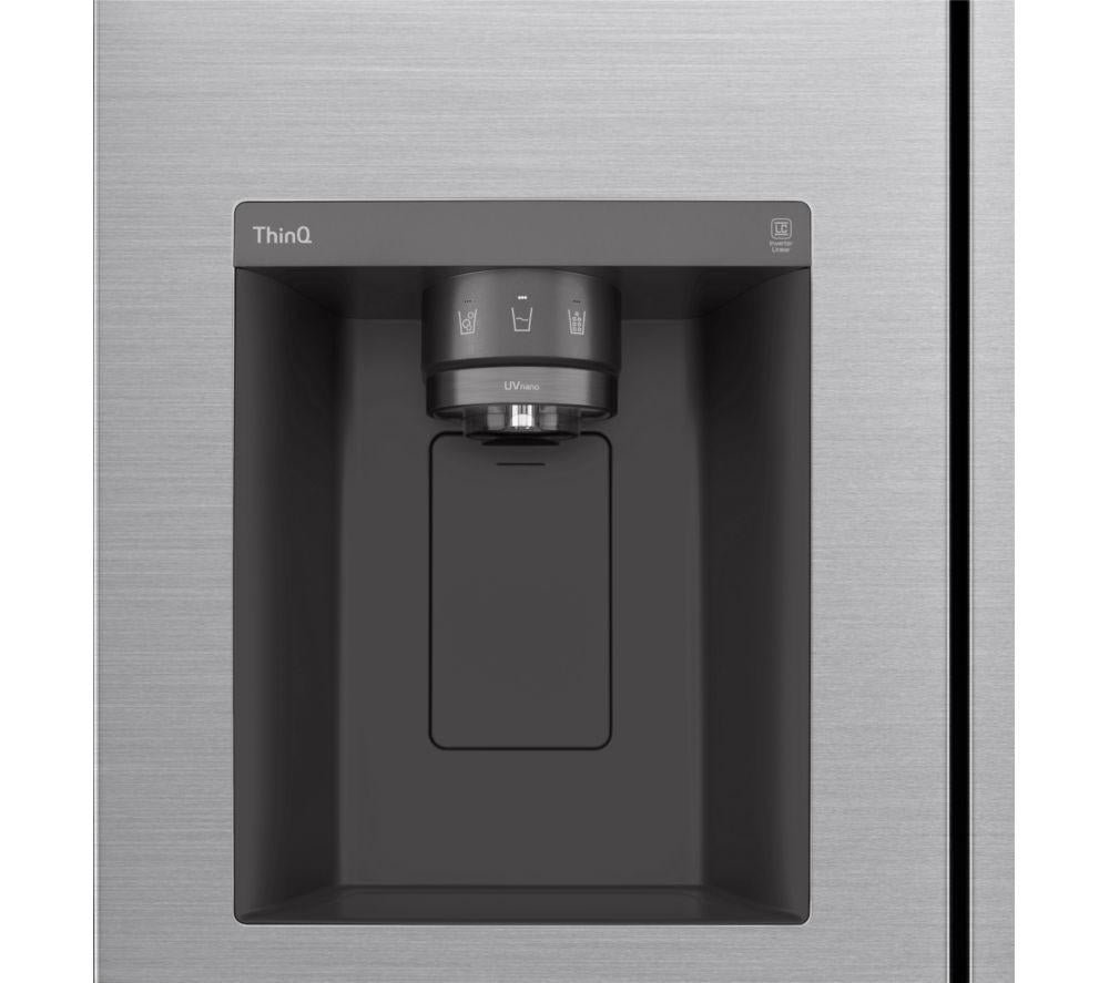 LG UVNano GSLD80PZRD Frigorífico americano inteligente - Acero brillante