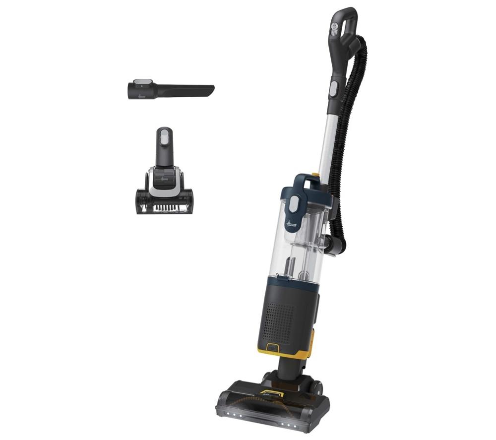 HOOVER HL4 Push&Lift Pet HL410PT Upright Bagless Vacuum Cleaner - Titanium, Blue & Orange