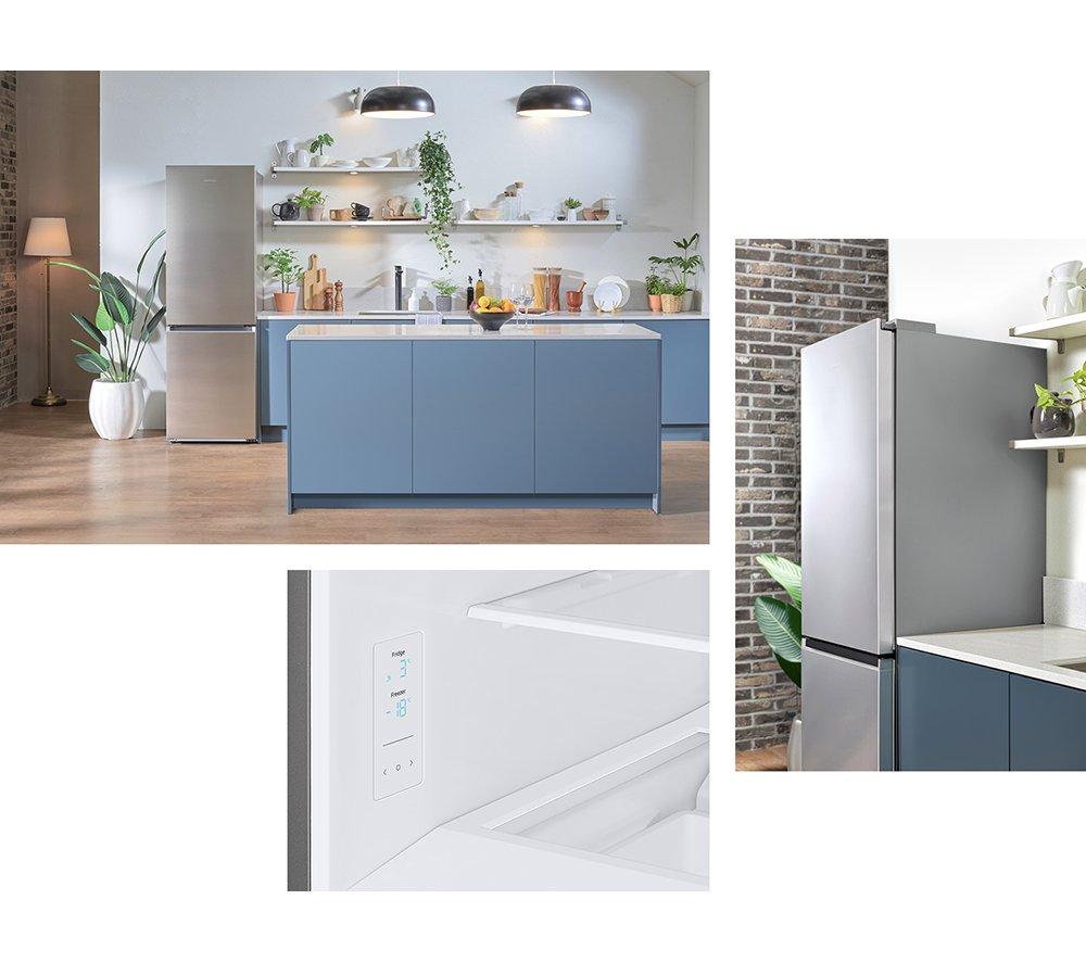 Frigorífico combi SAMSUNG Serie 4 SpaceMax RB34C600ESA/EU Smart 70/30 - Plateado