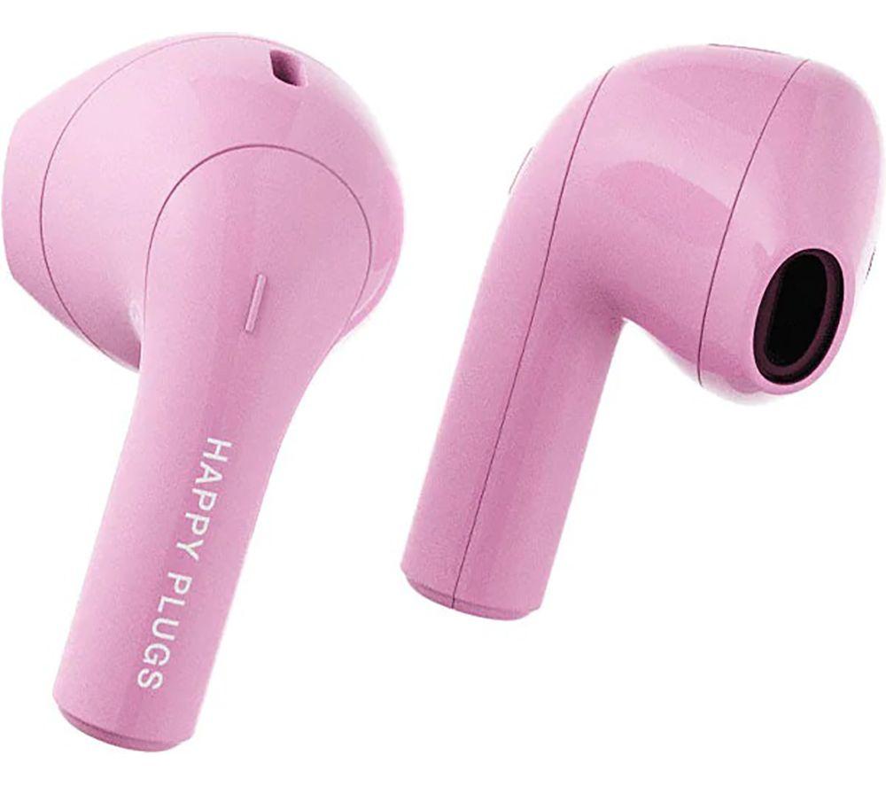 HAPPY PLUGS Joy Wireless Bluetooth Earbuds - Pink