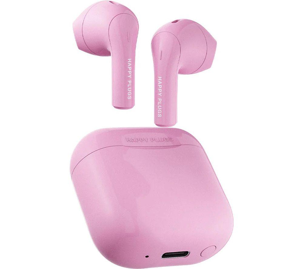 HAPPY PLUGS Joy Wireless Bluetooth Earbuds - Pink