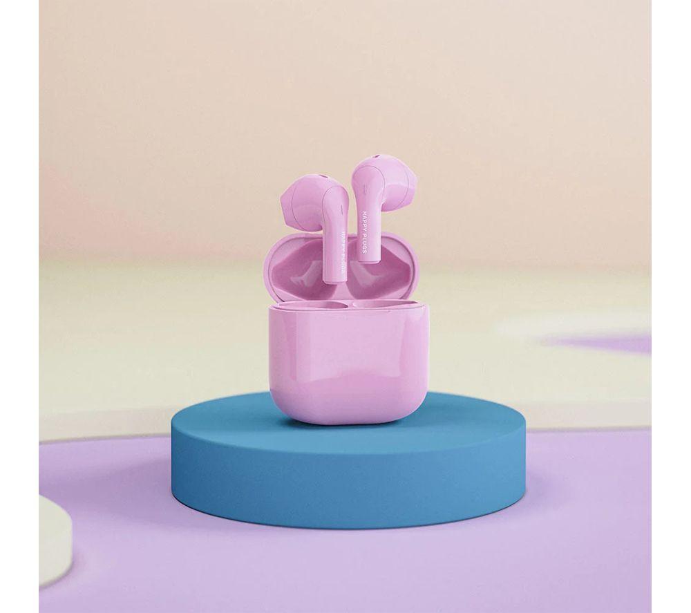 HAPPY PLUGS Joy Wireless Bluetooth Earbuds - Pink
