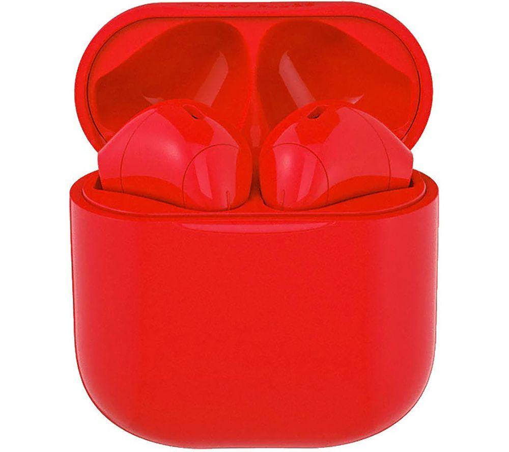 HAPPY PLUGS Auriculares Inalámbricos Bluetooth Joy - Rojos
