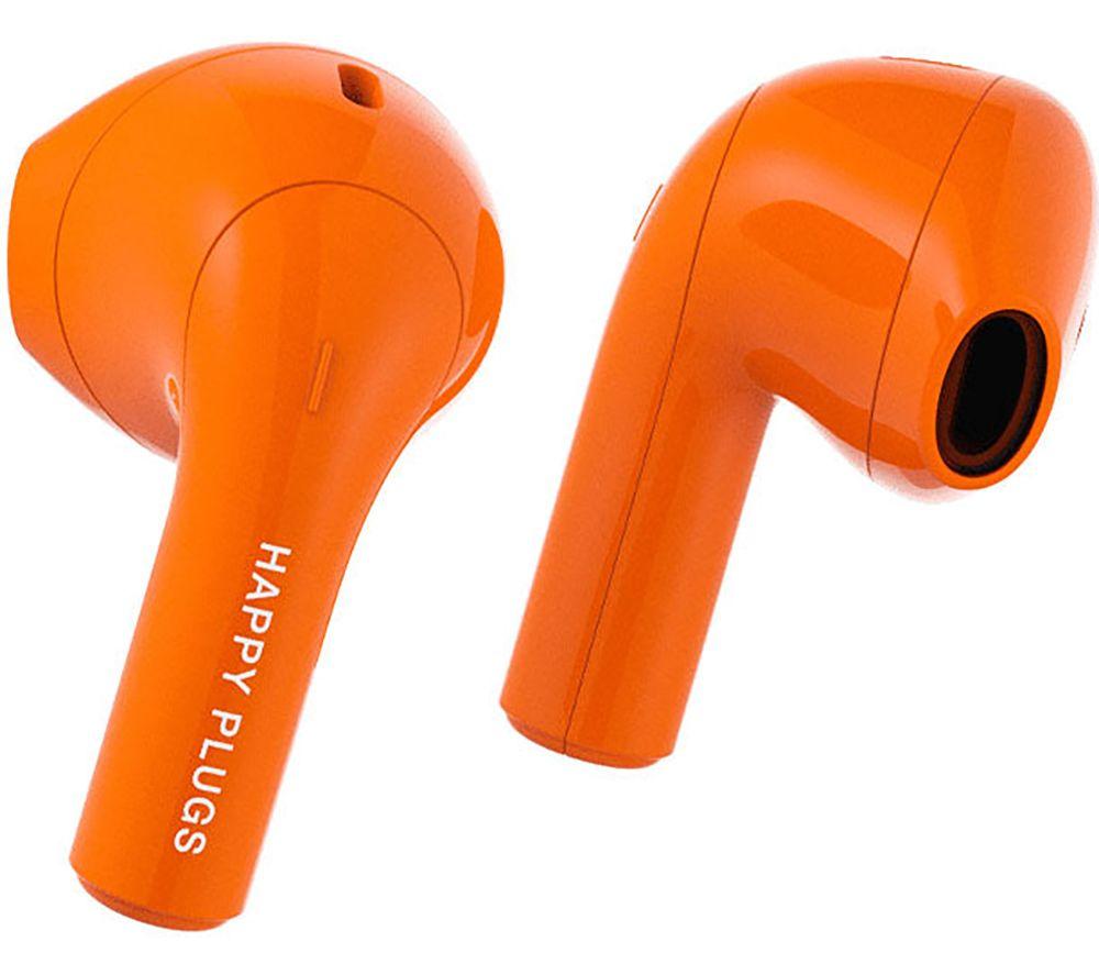HAPPY PLUGS Joy Wireless Bluetooth Earbuds - Orange