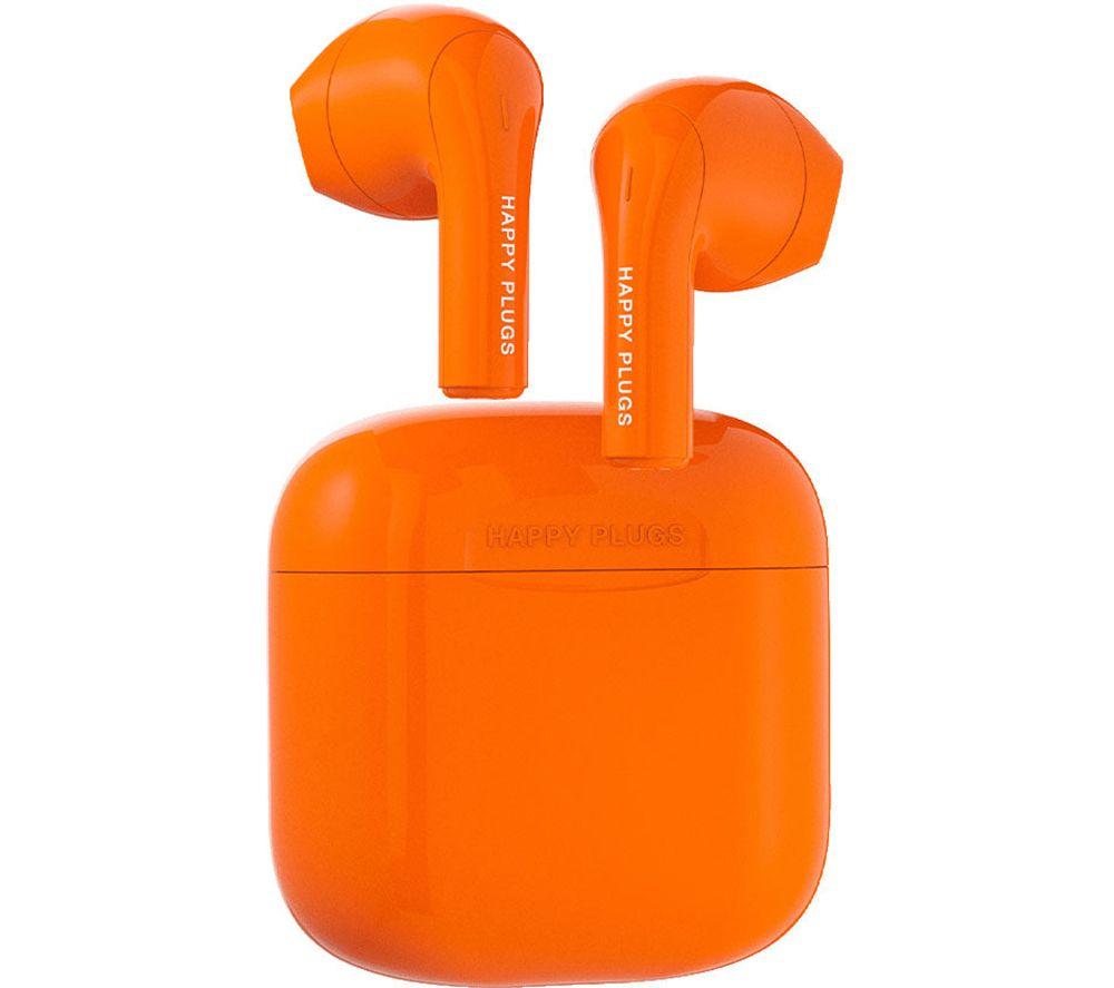 HAPPY PLUGS Joy Wireless Bluetooth Earbuds - Orange
