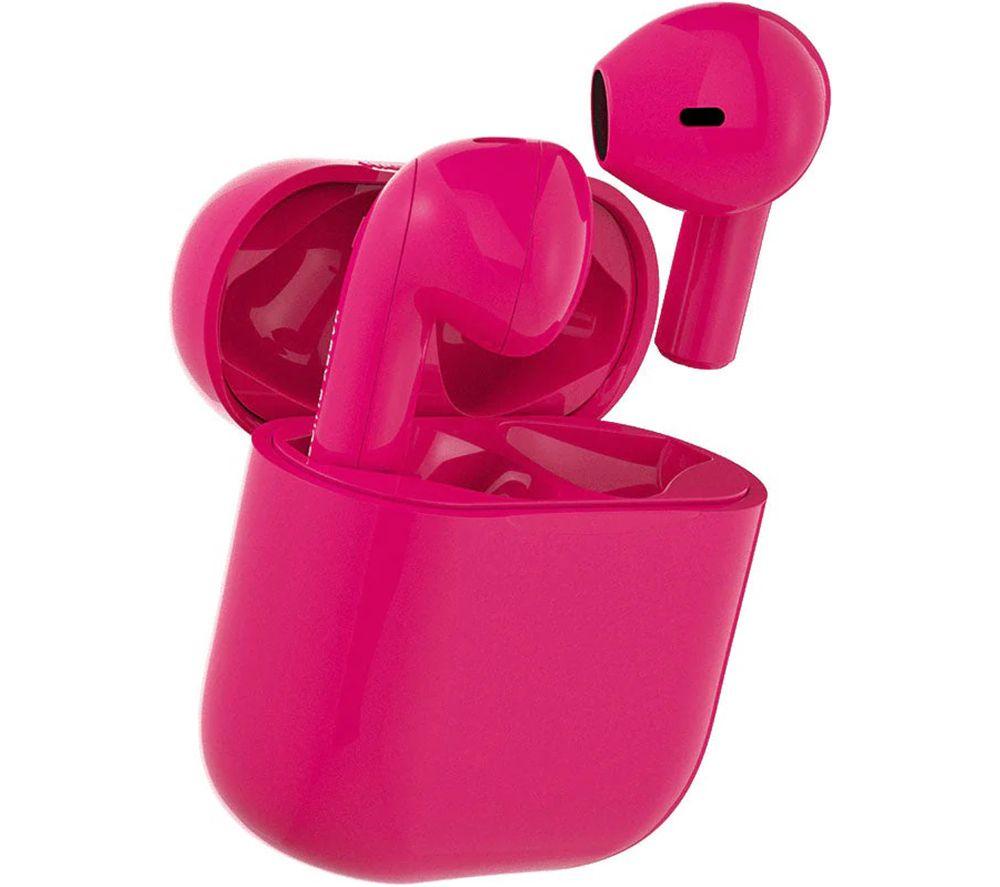 HAPPY PLUGS Joy Wireless Bluetooth Earbuds - Cerise
