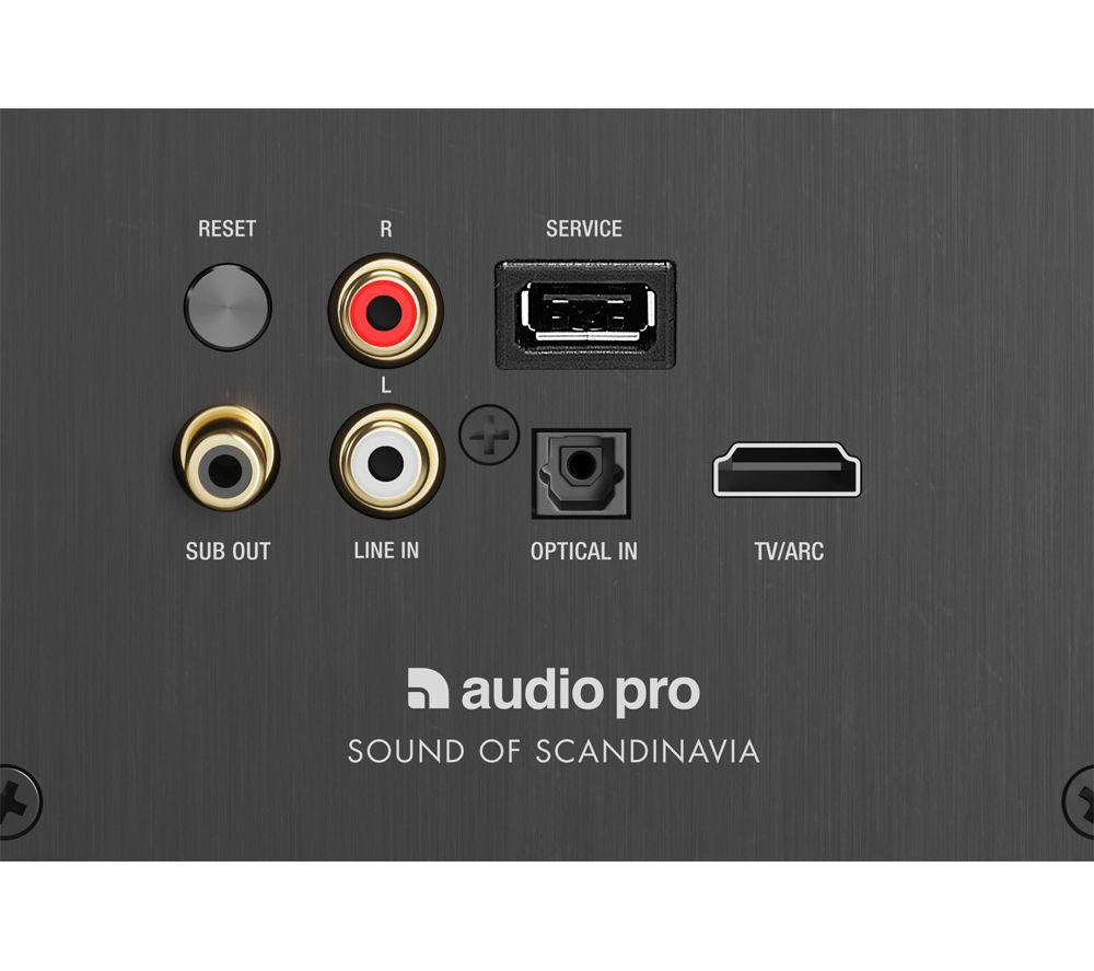 AUDIO PRO A38 Wireless Multi-room Speakers - Black
