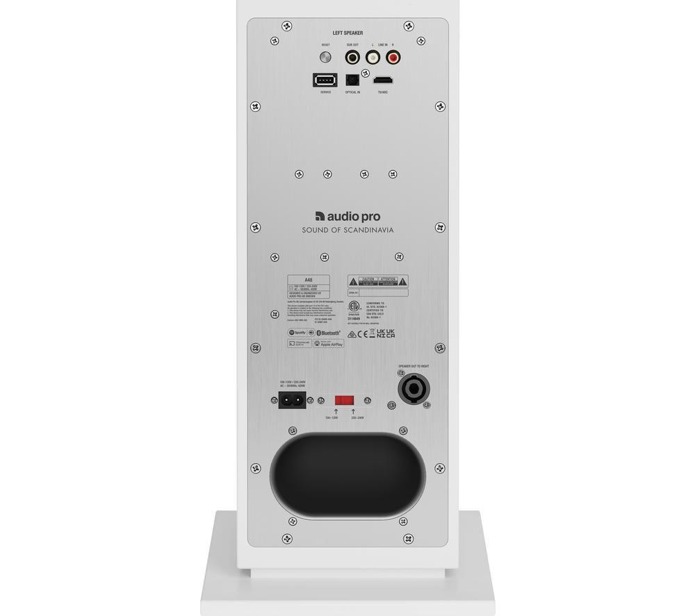 Altavoces inalámbricos multisala AUDIO PRO A48 - Blanco