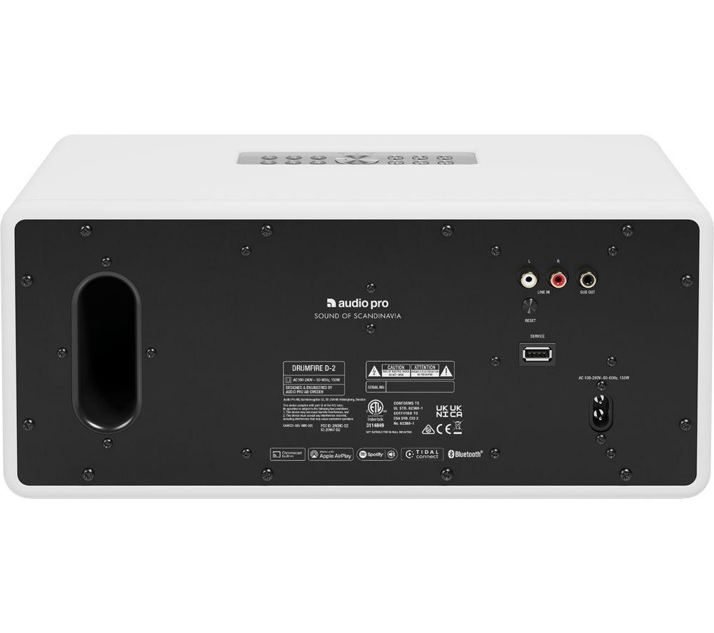 Altavoz inalámbrico multisala AUDIO PRO Drumfire D-2 - Blanco