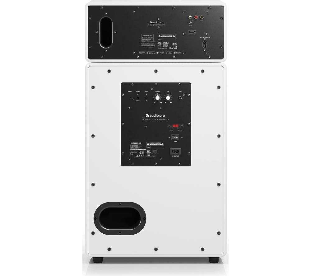 Altavoz inalámbrico multisala AUDIO PRO Drumfire II - Blanco