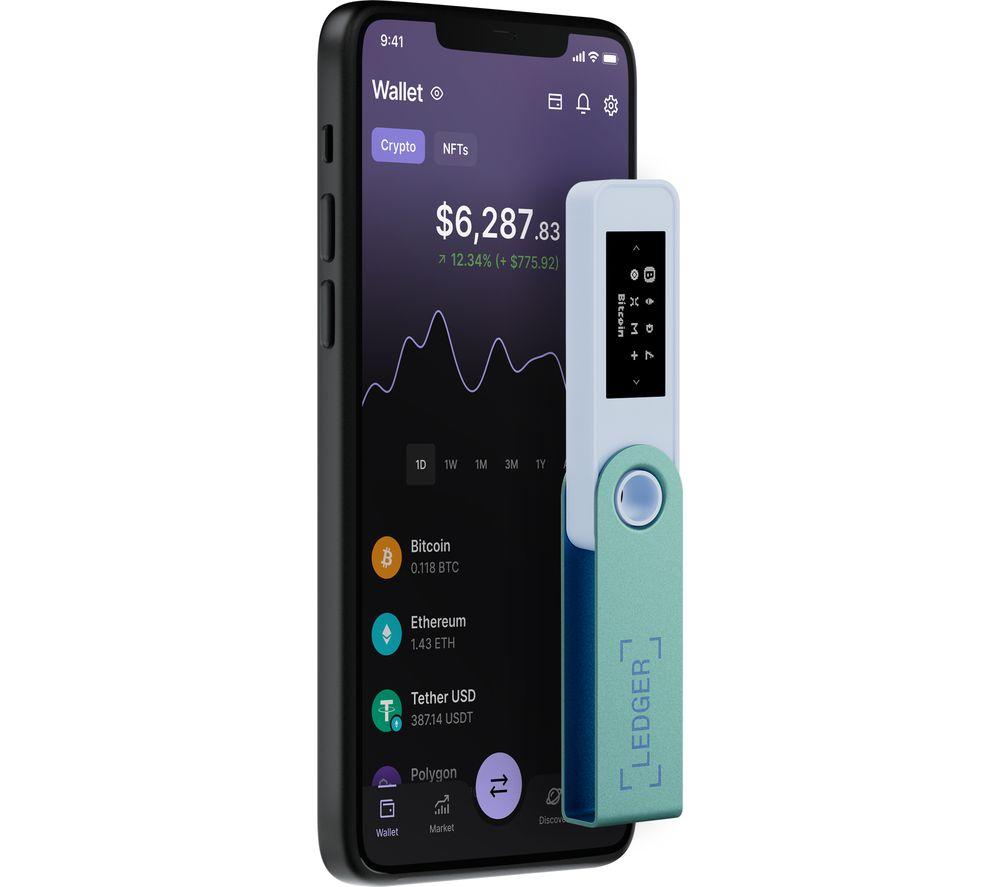 LEDGER Nano S Plus Hardware Wallet - Pastel Green