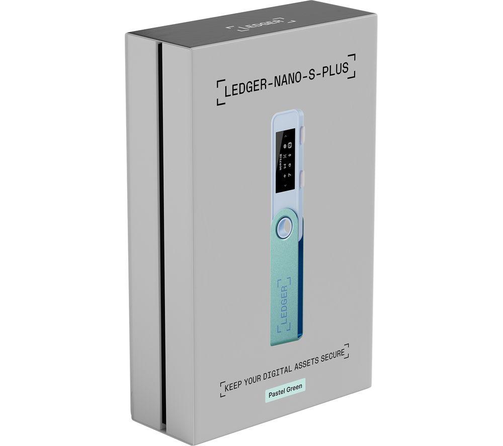 LEDGER Nano S Plus Hardware Wallet - Pastel Green