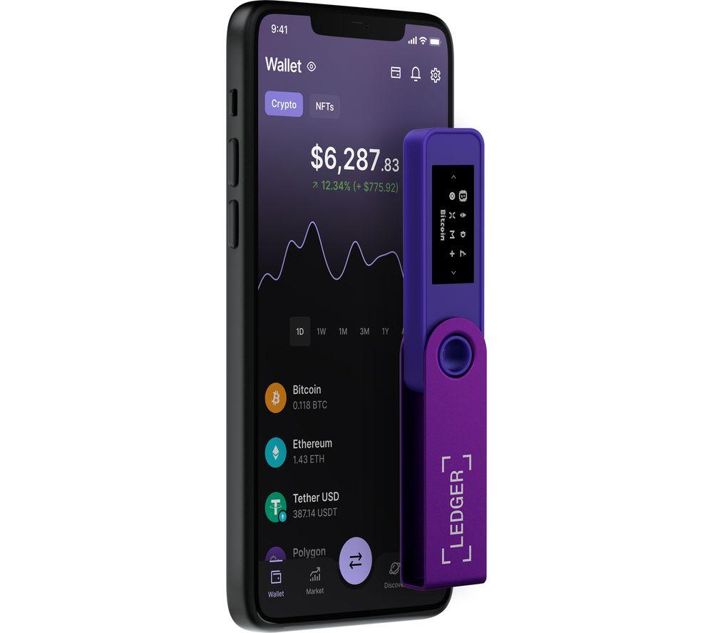 LEDGER Nano S Plus Hardware Wallet - Amethyst Purple