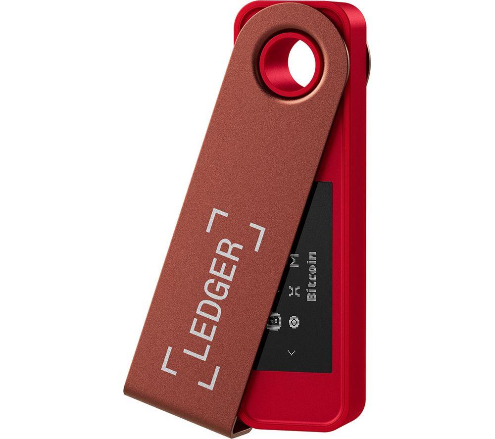 LEDGER Nano S Plus Hardware Wallet - Ruby Red