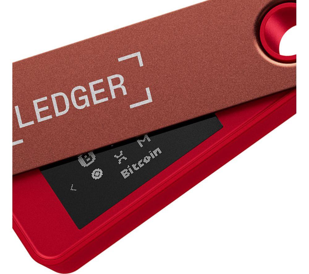 LEDGER Nano S Plus Hardware Wallet - Ruby Red