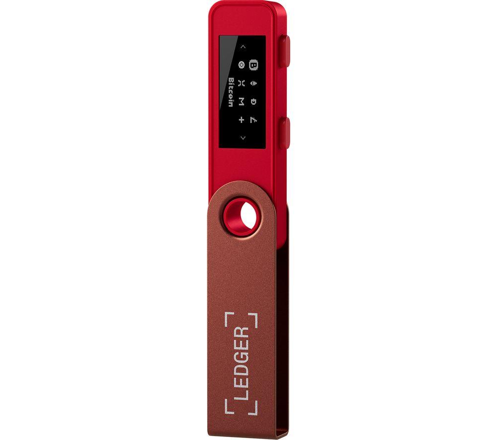 LEDGER Nano S Plus Hardware Wallet - Ruby Red