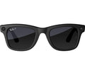 RAY-BAN META Wayfarer Large Glasses - Matte Black, Polarized Gradient Graphite