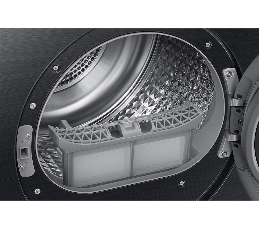 Secadora de bomba de calor SAMSUNG Serie 5 AI Energy DV90CGC0A0ABEU de 9 kg - Negro