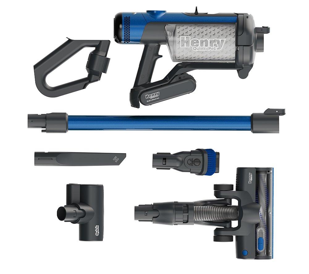Aspiradora sin cable NUMATIC Henry Quick Pet - Azul