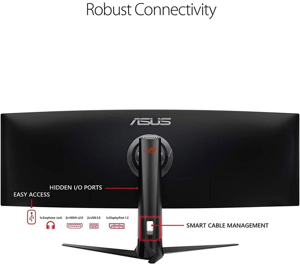 ASUS XG49VQ Full HD 49" Curved VA LCD Gaming Monitor - Black