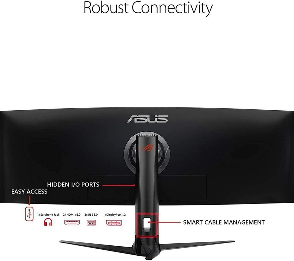 ASUS XG49VQ Full HD 49" Curved VA LCD Gaming Monitor - Black