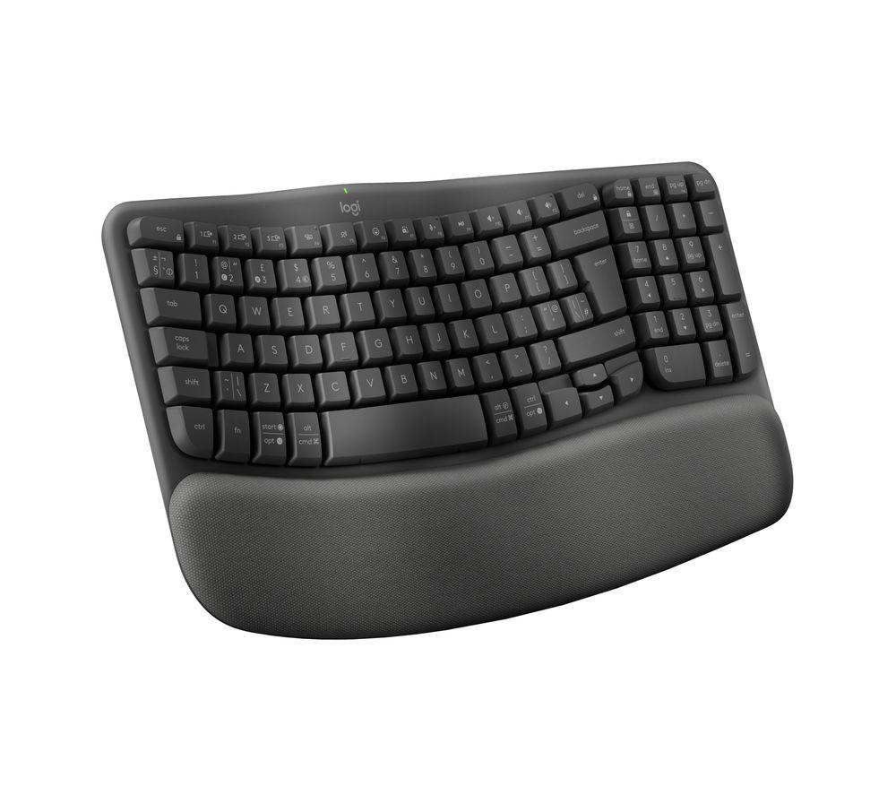 LOGITECH Wave Keys Wireless Keyboard – Graphite