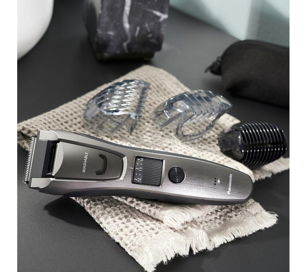 PANASONIC ER-GB80-H511 Wet & Dry Beard & Hair Trimmer - Black & Silver