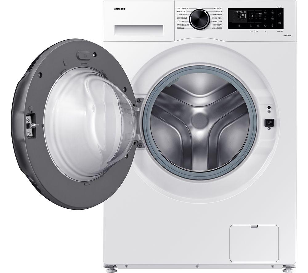 Lavadora SAMSUNG Serie 5 AI Energy WW90CGC04DAEEU con WiFi, 9 kg y 1400 rpm - Blanco