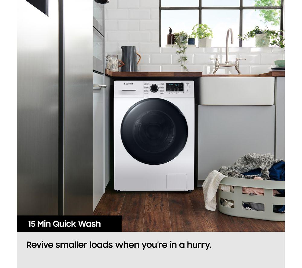 Lavadora Samsung Serie 5 AI Energy WW80CGC04DAEEU de 8 kg y 1400 rpm con WiFi - Blanca