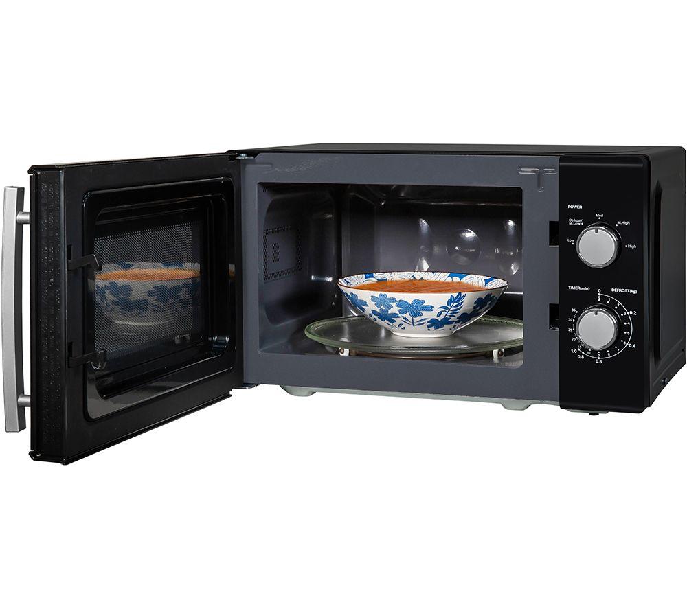 RUSSELL HOBBS RHM2060B Horno microondas compacto solo - Negro y plata