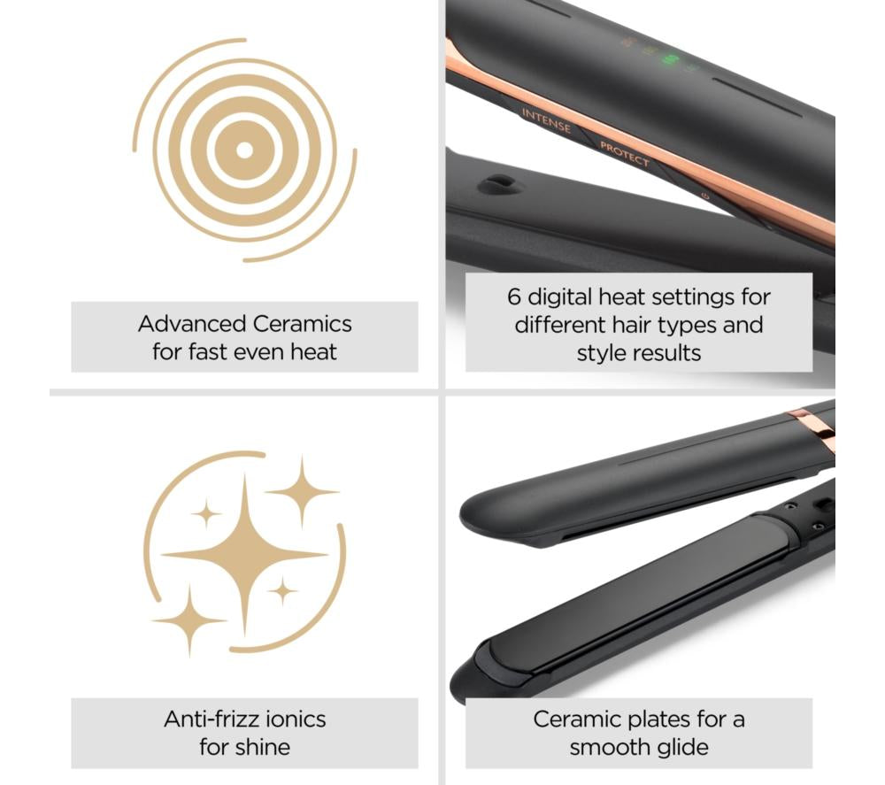 BABYLISS Smooth Pro 235 Hair Straightener - Black