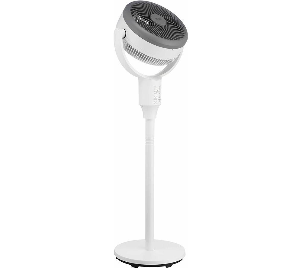 LOGIK L45PFW24 7" Pedestal Fan - White & Grey