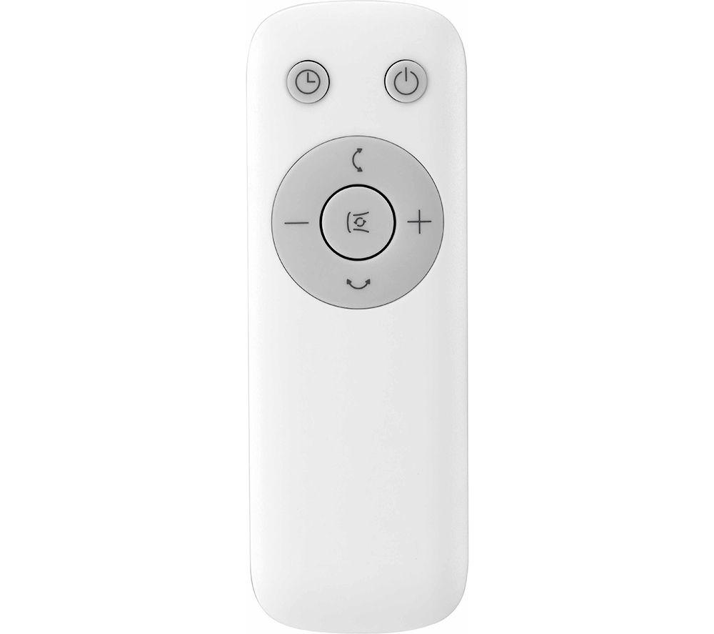 LOGIK L45PFW24 7" Pedestal Fan - White & Grey