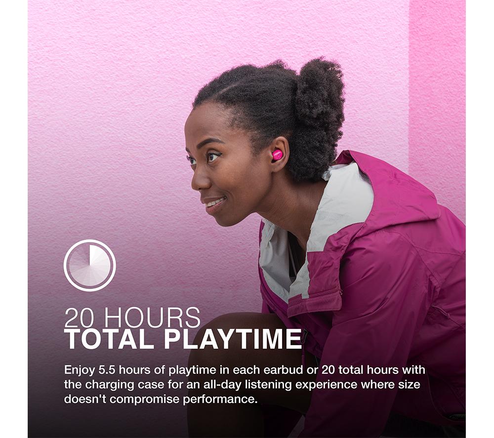JLAB AUDIO JBuds Mini Wireless Bluetooth Earbuds - Pink