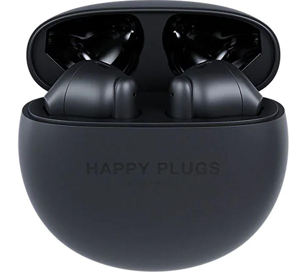 HAPPY PLUGS Joy Lite Wireless Bluetooth Earbuds - Black