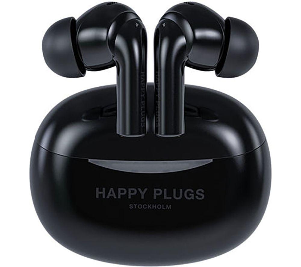 HAPPY PLUGS Joy Pro Wireless Bluetooth Noise-Cancelling Earbuds - Black