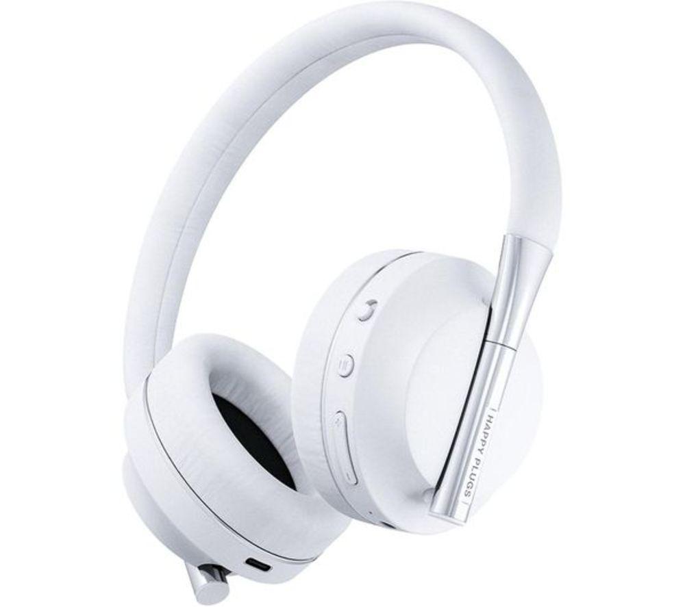 HAPPY PLUGS Play Auriculares Bluetooth Inalámbricos para Niños - Blanco
