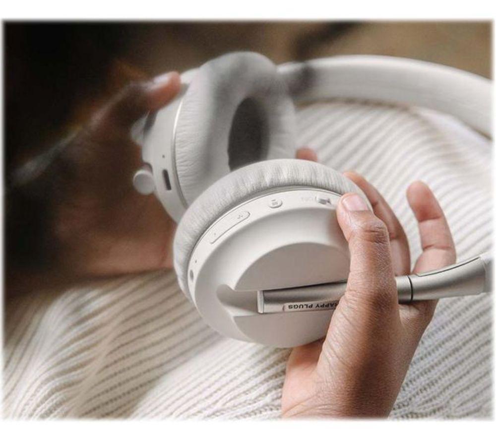 HAPPY PLUGS Play Auriculares Bluetooth Inalámbricos para Niños - Blanco
