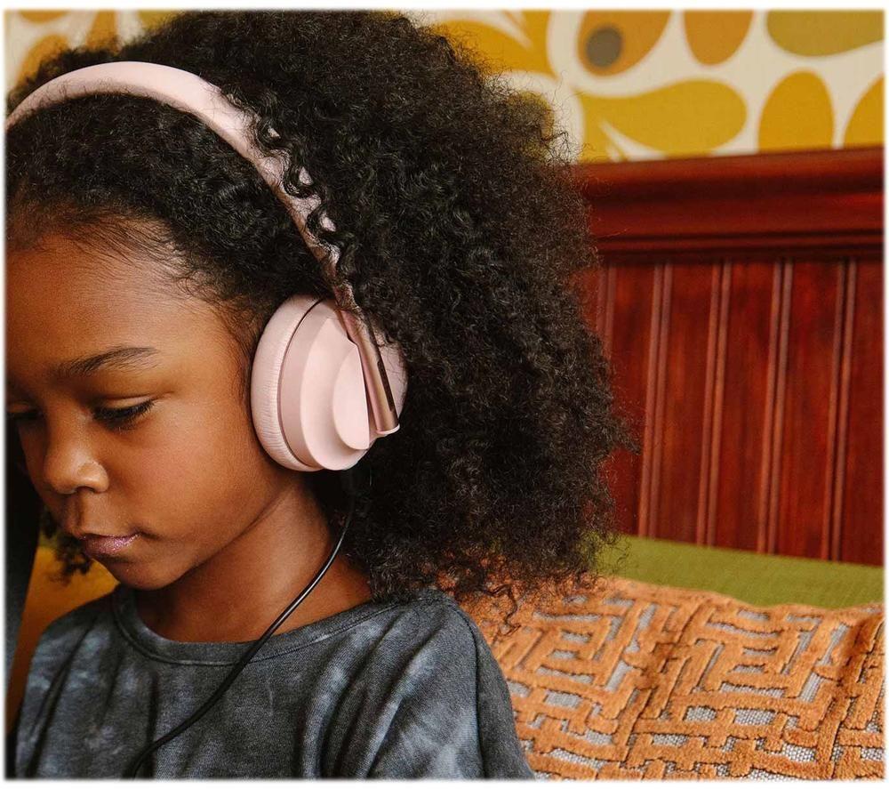 Auriculares inalámbricos Bluetooth para niños HAPPY PLUGS Play - Rosa dorado