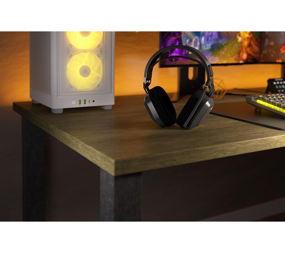 CORSAIR HS80 MAX Kabelloses Gaming-Headset - Grau