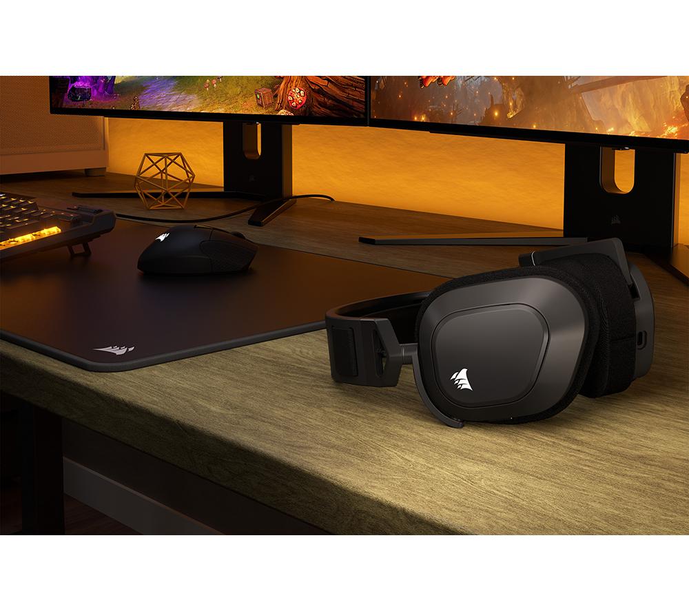 CORSAIR HS80 MAX Kabelloses Gaming-Headset - Grau