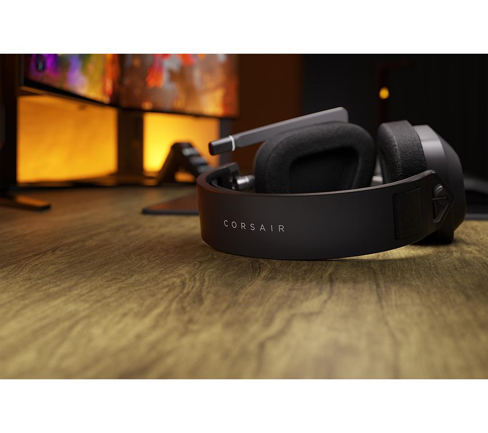 CORSAIR HS80 MAX Kabelloses Gaming-Headset - Grau