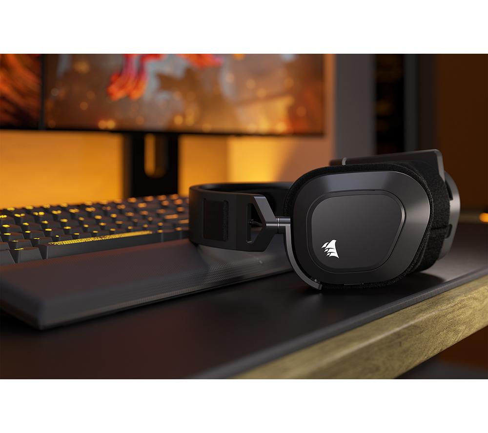 CORSAIR HS80 MAX Kabelloses Gaming-Headset - Grau