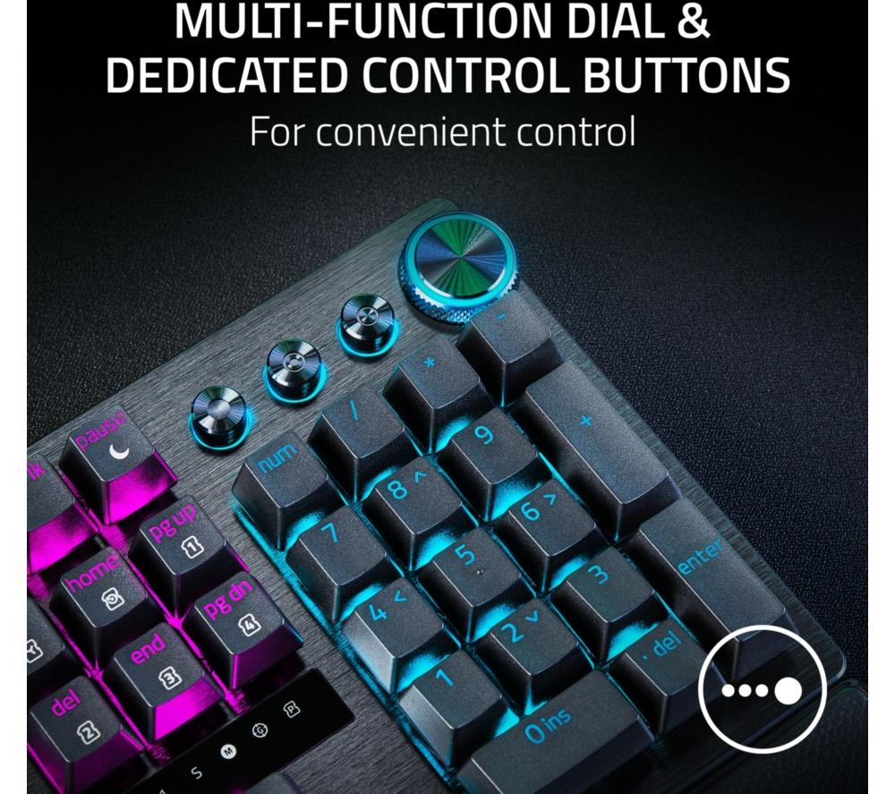 RAZER Huntsman V3 Pro Gaming Keyboard - Black