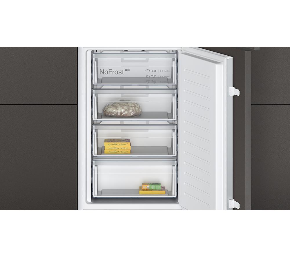 NEFF N30 KI7851SE0G Frigorífico Combi Integrable 50/50 - Puerta Deslizante