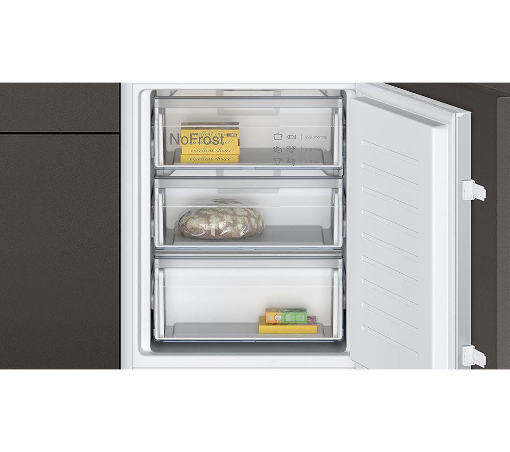 Frigorífico combi integrable NEFF N 30 KI7861SE0G 60/40 - Bisagra deslizante