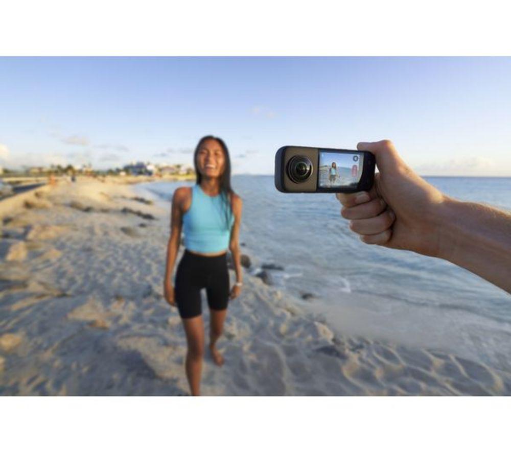 INSTA360 X3 4K Ultra HD 360 Action Camera - Black