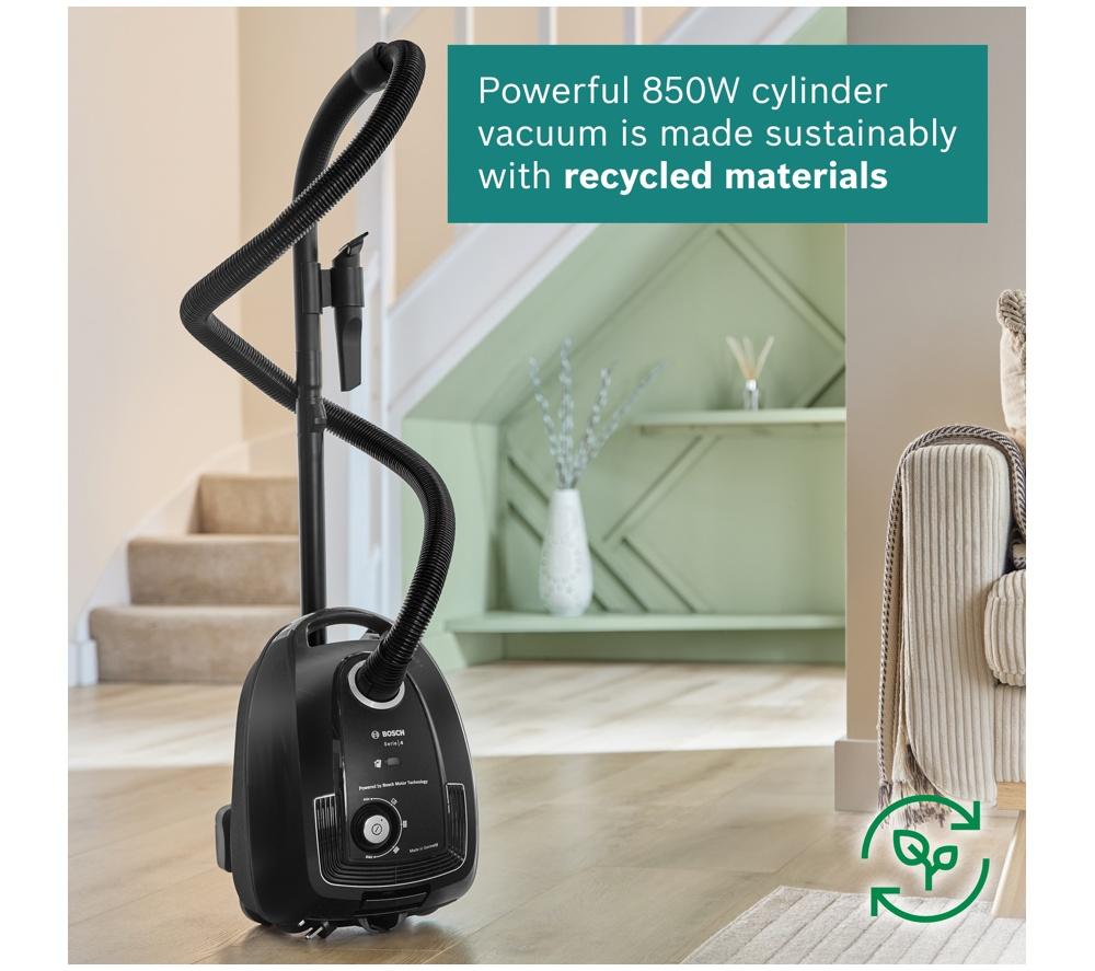 Aspirador con bolsa BOSCH Serie 4 ProEco BGL38BA3GB - Negro