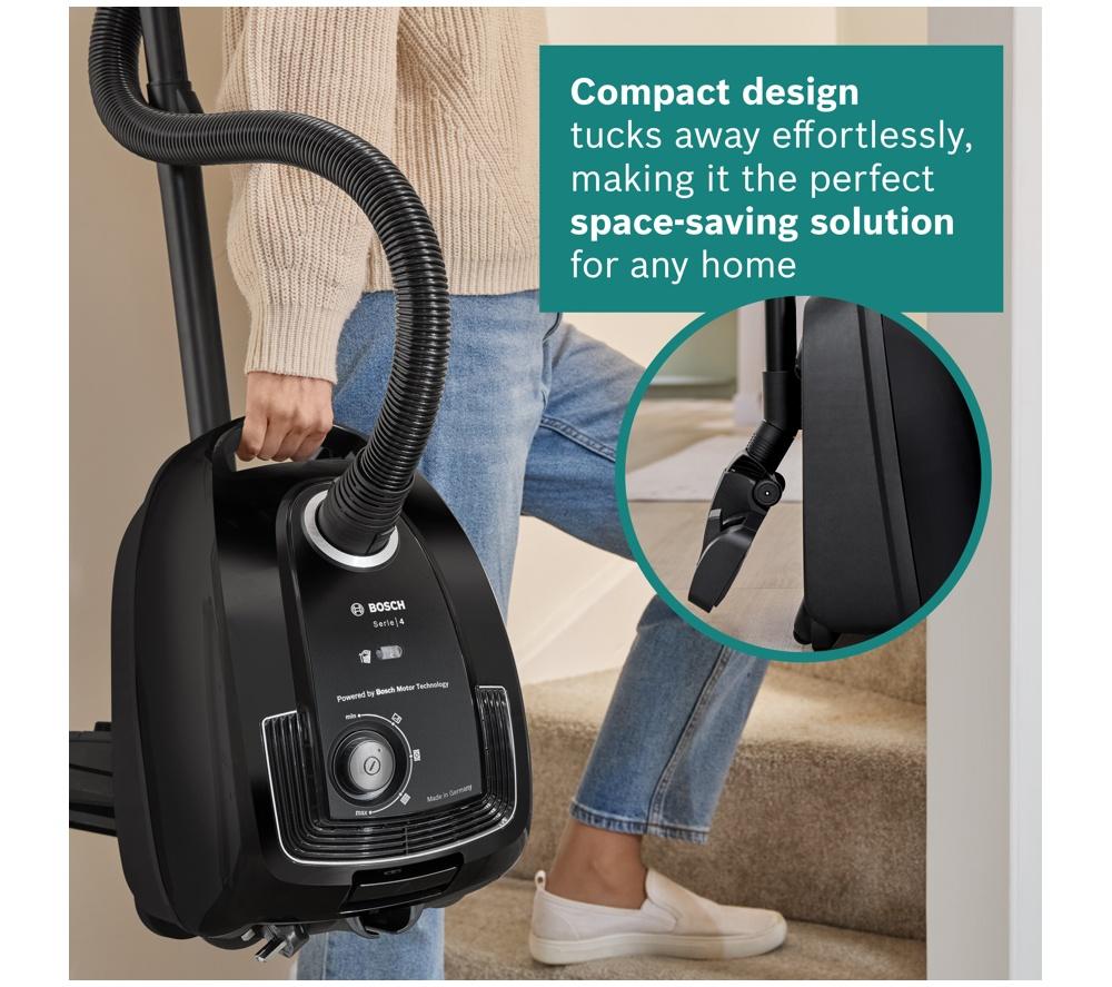 Aspirador con bolsa BOSCH Serie 4 ProEco BGL38BA3GB - Negro